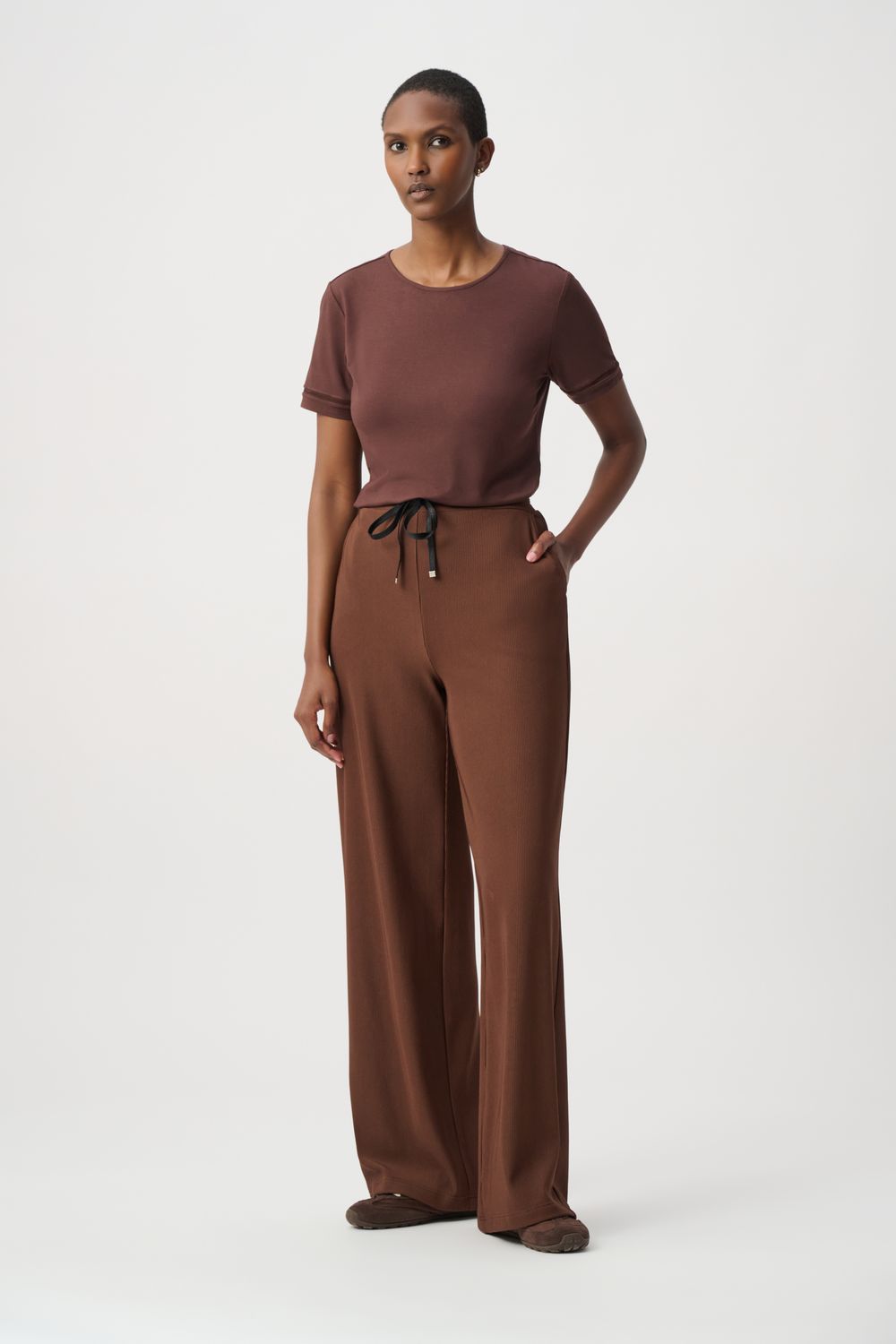 264603 Joseph Ribkoff Wide Leg Pull On Pants