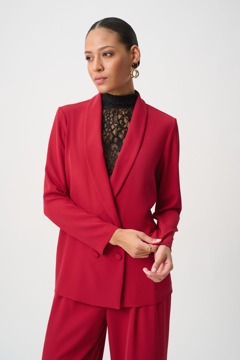 264041 Joseph Ribkoff Shawl Collar Blazer