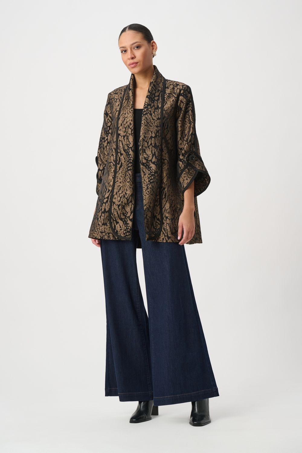 264949 Joseph Ribkoff Animal Print Coverup