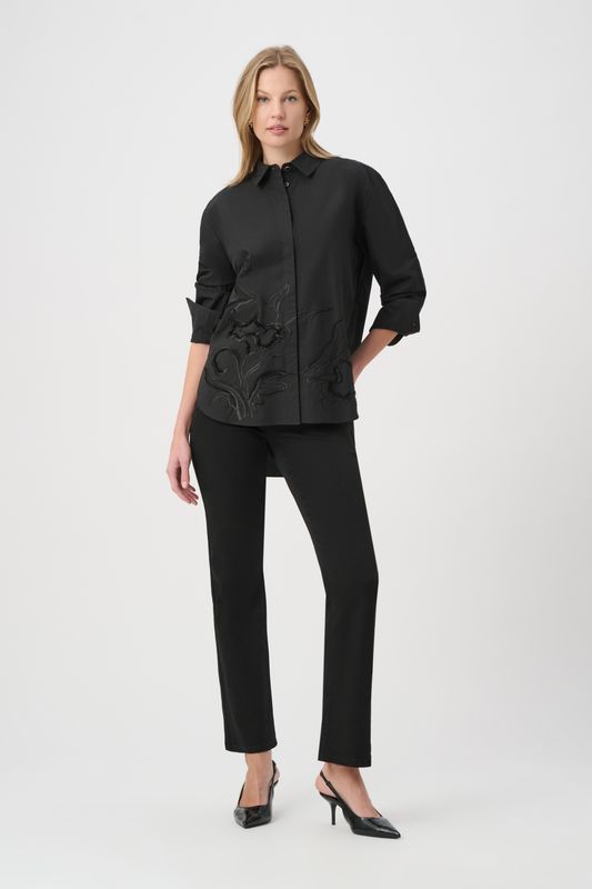 264904 Joseph Ribkoff Embroidered Shirt