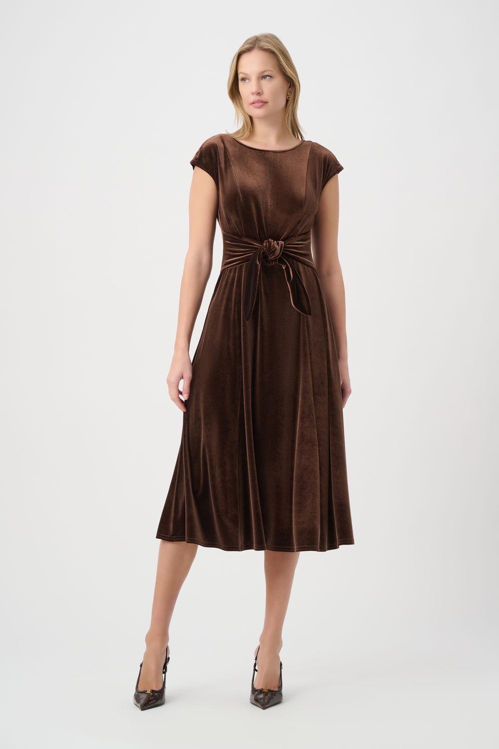 264209 Joseph Ribkoff Velvet Dress