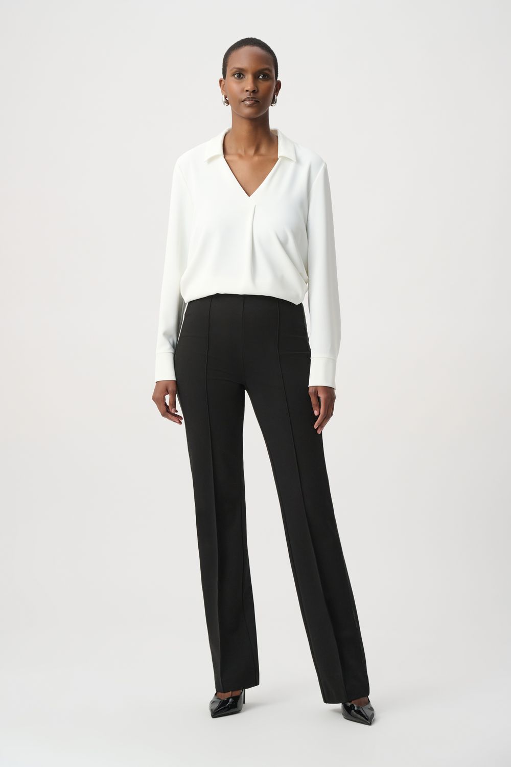 264173 Joseph Ribkoff Sequin Collar Tunic