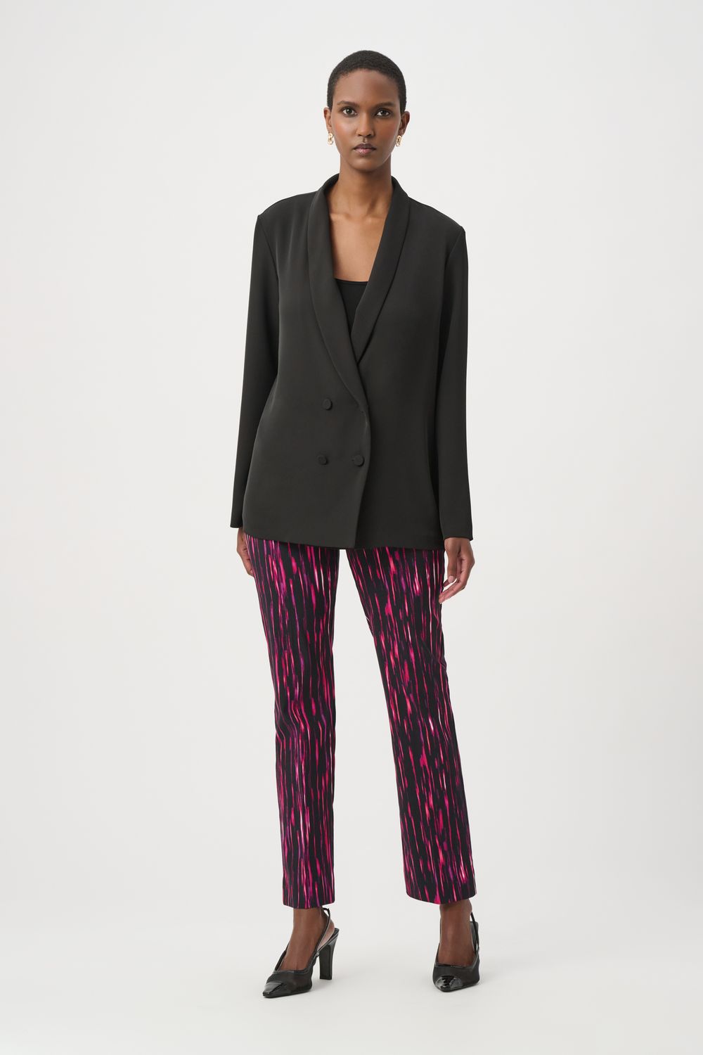 264193 Joseph Ribkoff Print Pull-On Pant
