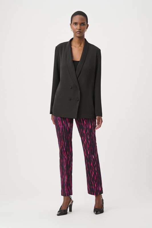 264193 Joseph Ribkoff Print Pull-On Pant