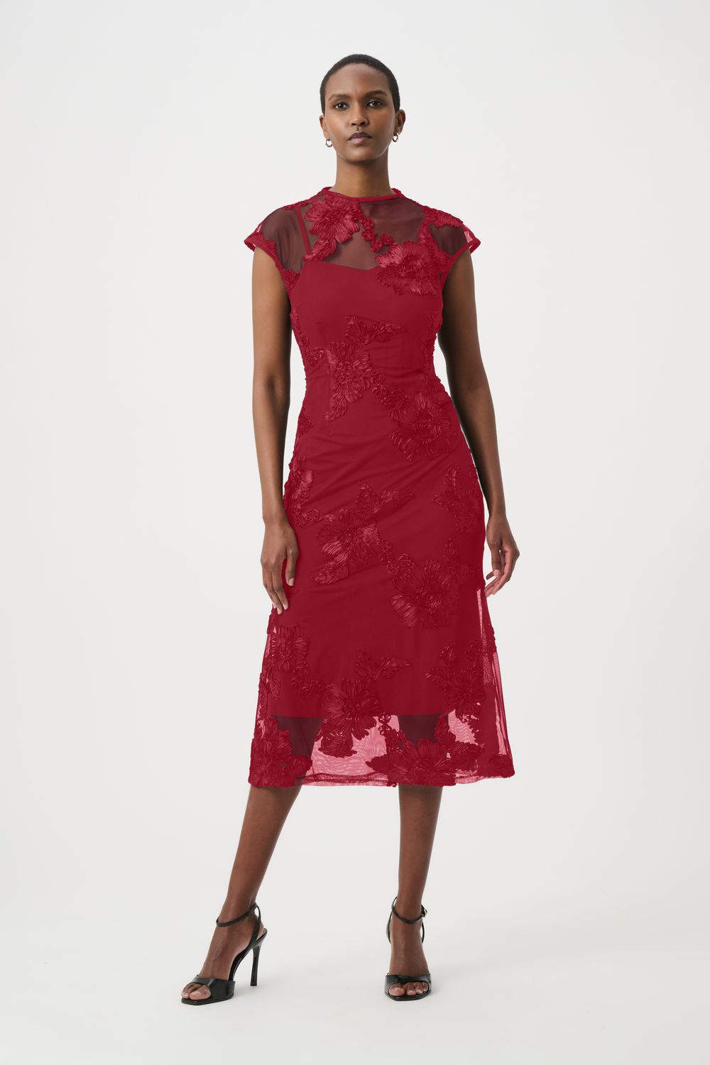 264143 Joseph Ribkoff Trumpet Dress
