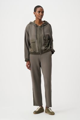 263624 Joseph Ribkoff Hooded Boxy Jacket