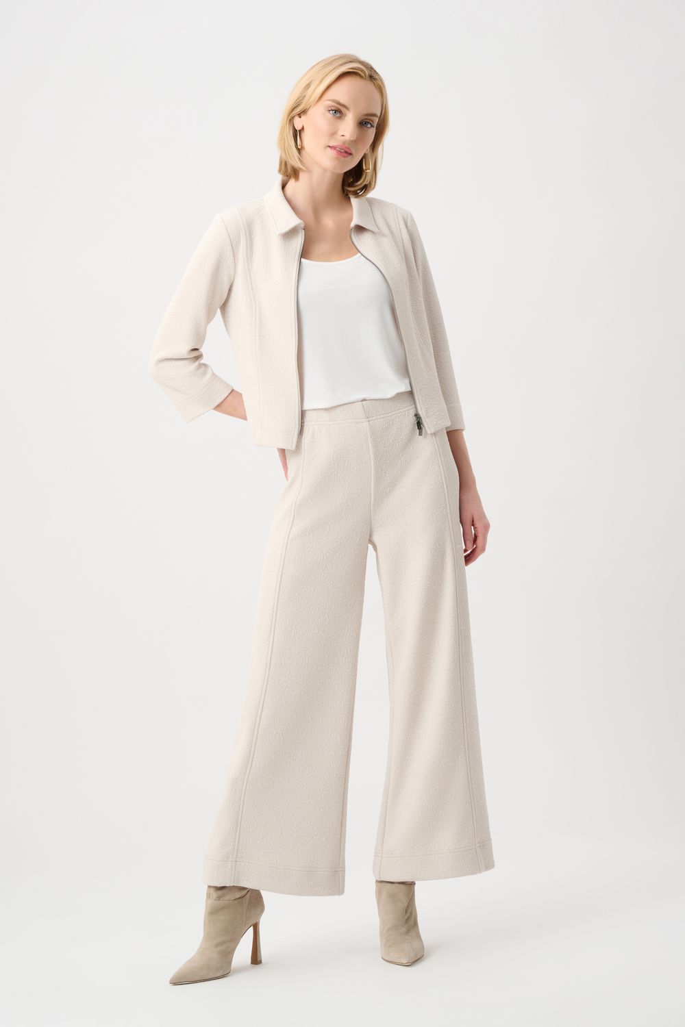 263047 Joseph Ribkoff Knit Culotte Pants