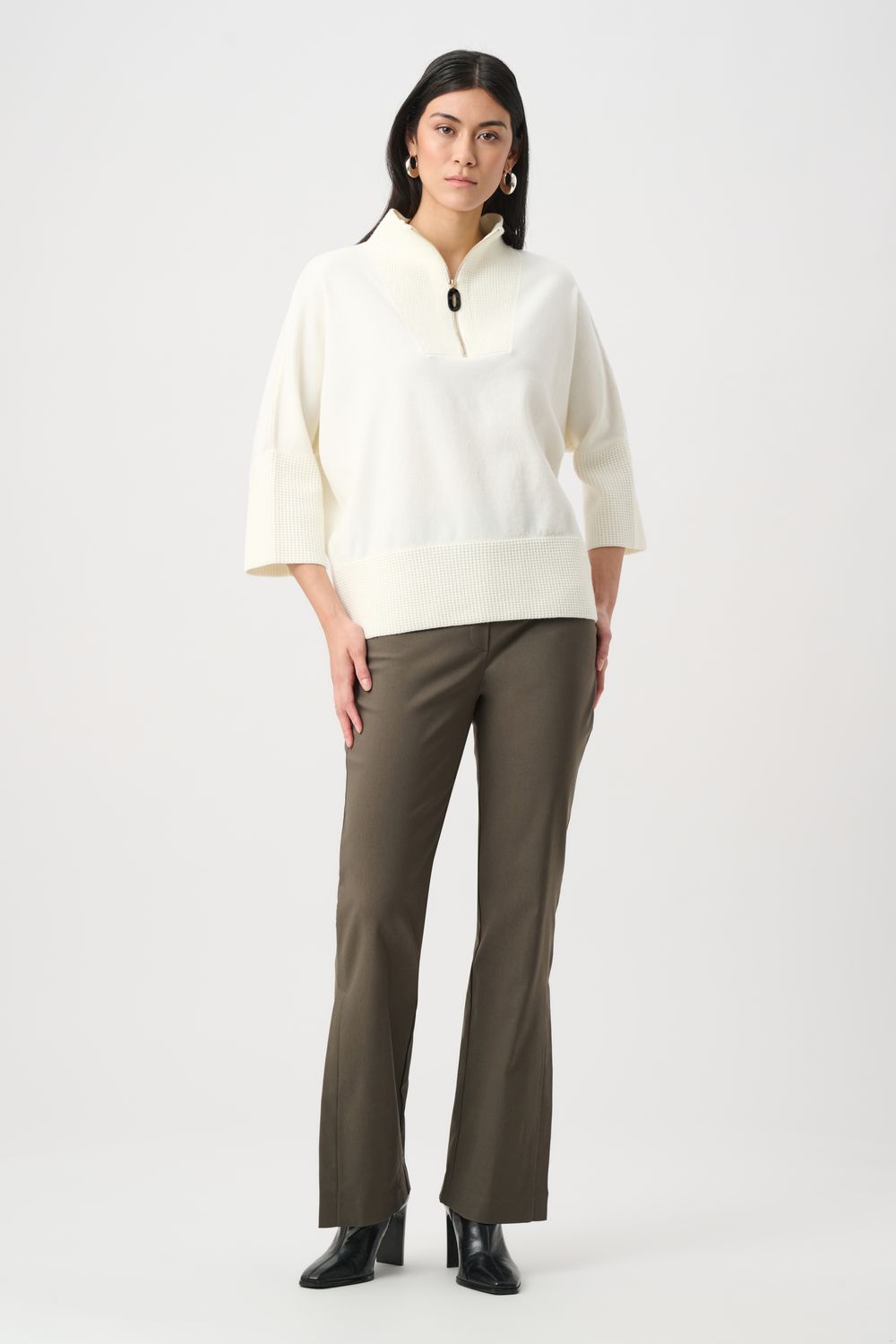 263937 Joseph Ribkoff Funnel Neck Sweater