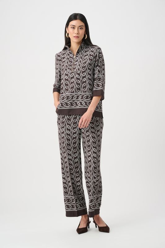 263058 Joseph Ribkoff Chain Print Pant
