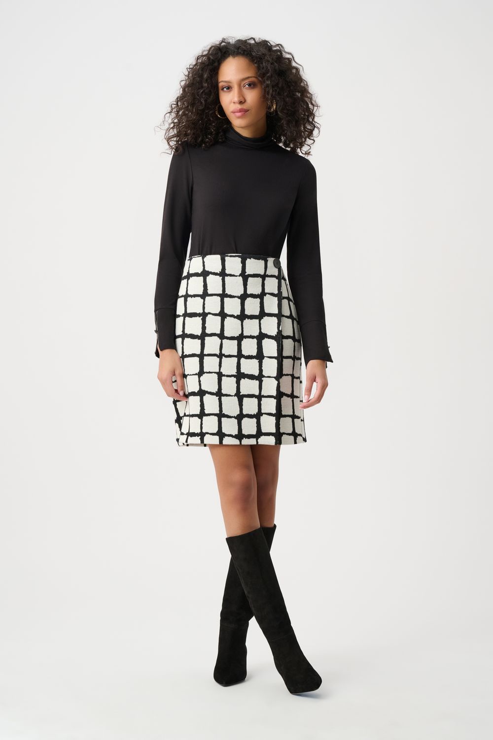 263091 Joseph Ribkoff A-Line Pull-On Skirt