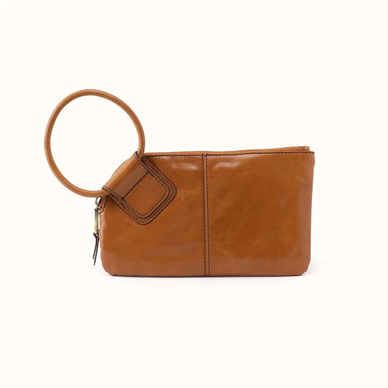 VI-35036TRUF Hobo Sable Wristlet TRUFFLE