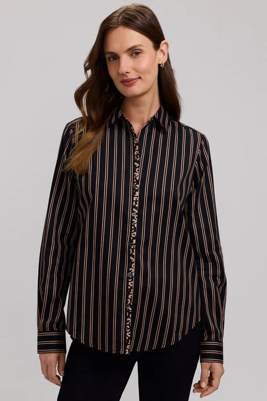 205948 Foxcroft Charlie Animal Border Shirt