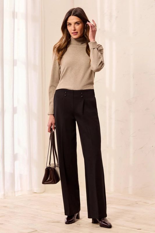 31500 Tribal Luxury Twill Pull on Pant with Button