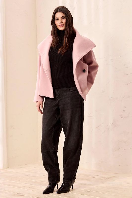 63430 Tribal Funnel Neck Jacket