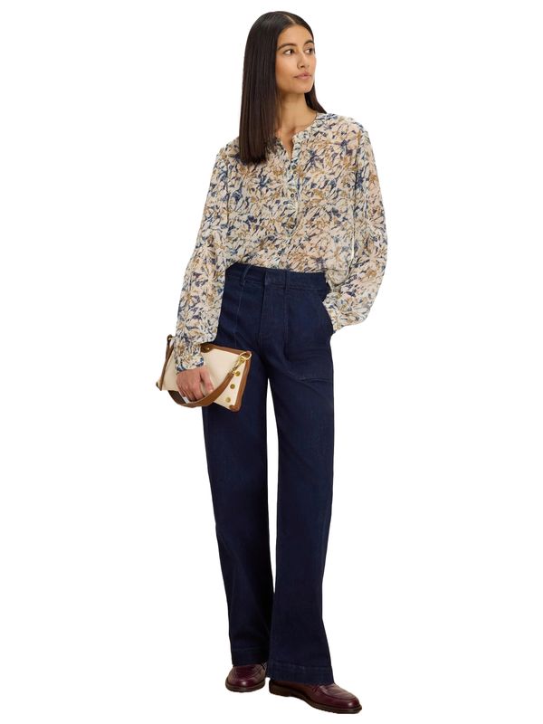 F261655 NIC + ZOE Bloomsbury Chiffon Shirt