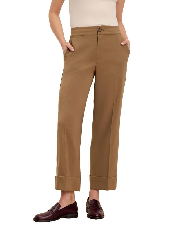 F261303 NIC + ZOE Clarendon Stretch Cuffed Ankle Pant