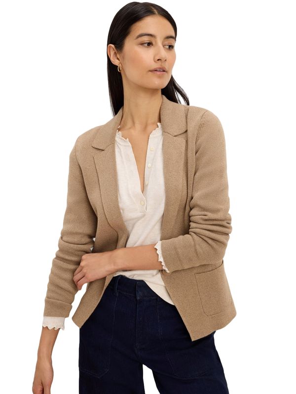 F261110 NIC + ZOE Tailored Elegant Knit Blazer