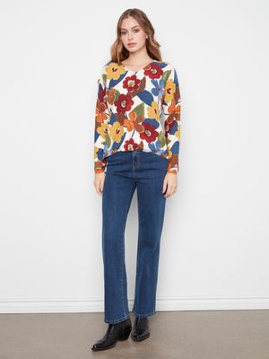 C2907P-626B Charlie B Reversible Sweater
