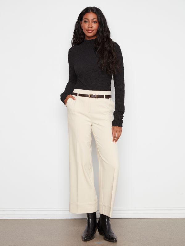 C5809-838B Charlie B Belted Pant