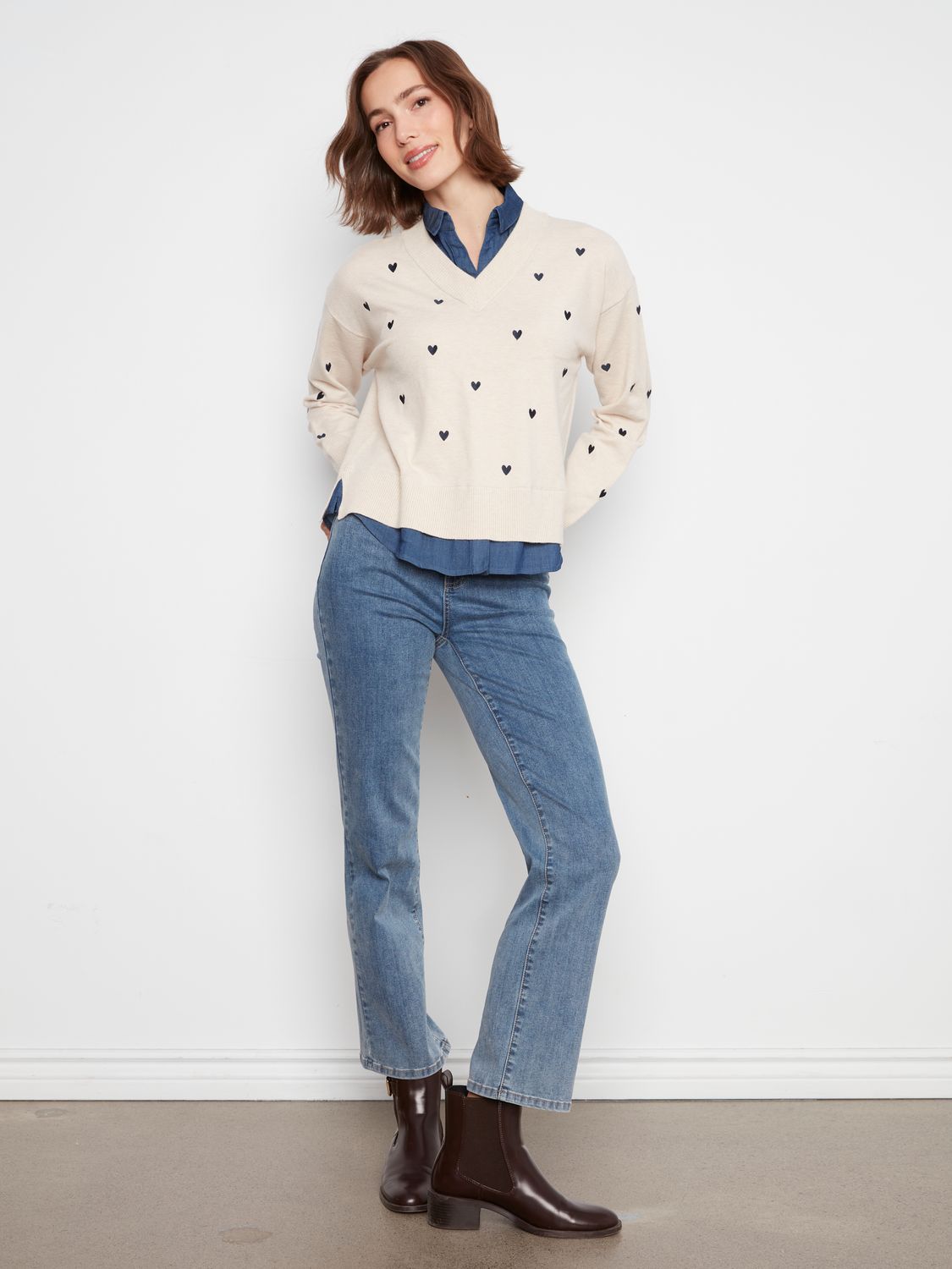C2084-464A Charlie B Sweater