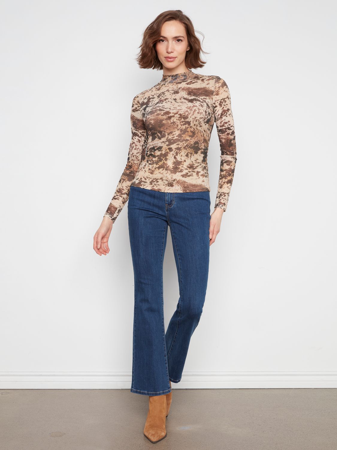 C1469PK-385C Charlie B Lined Top