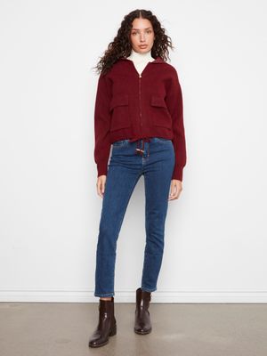 C6434-734C Charlie B Zipper Front Hoodie