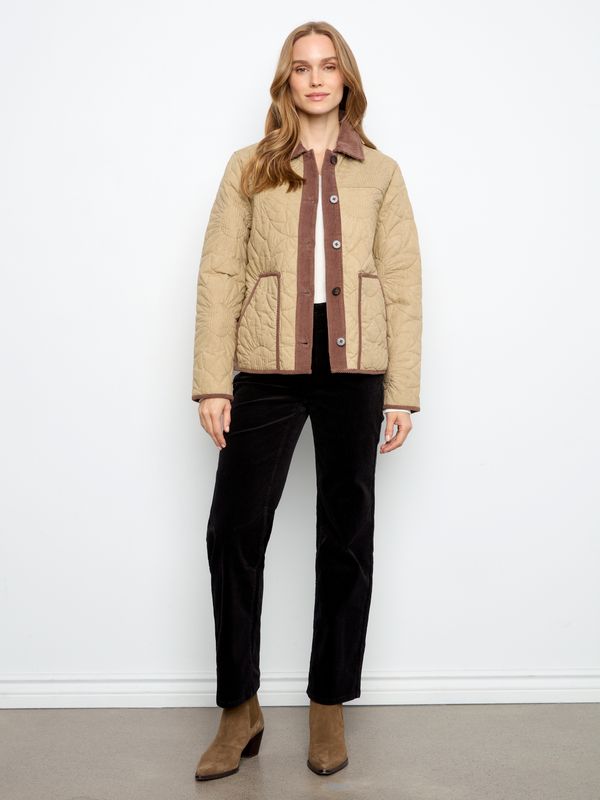 C6407-776C Charlie B Quilted Jacket