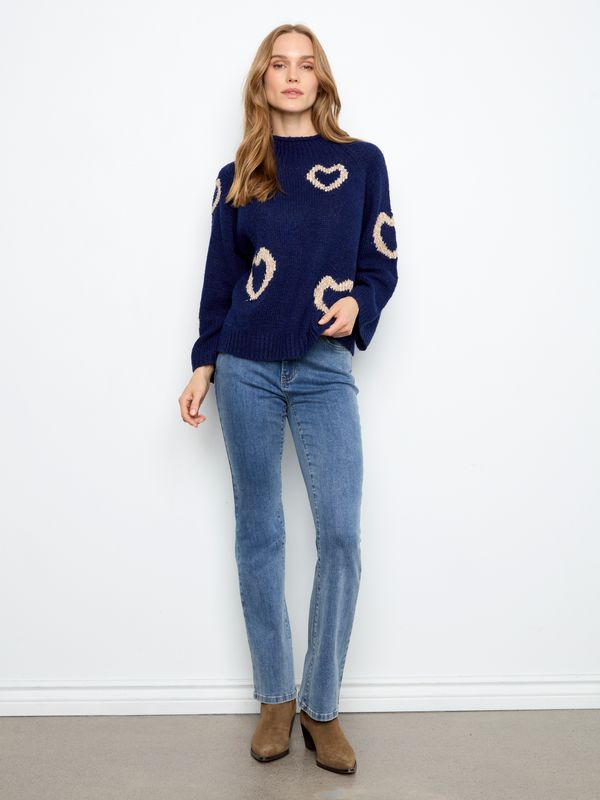 C2071-365C Charlie B High Neck Sweater