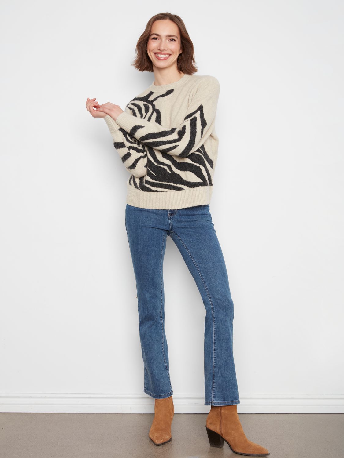 C2906QR-717C Charlie B Sweater