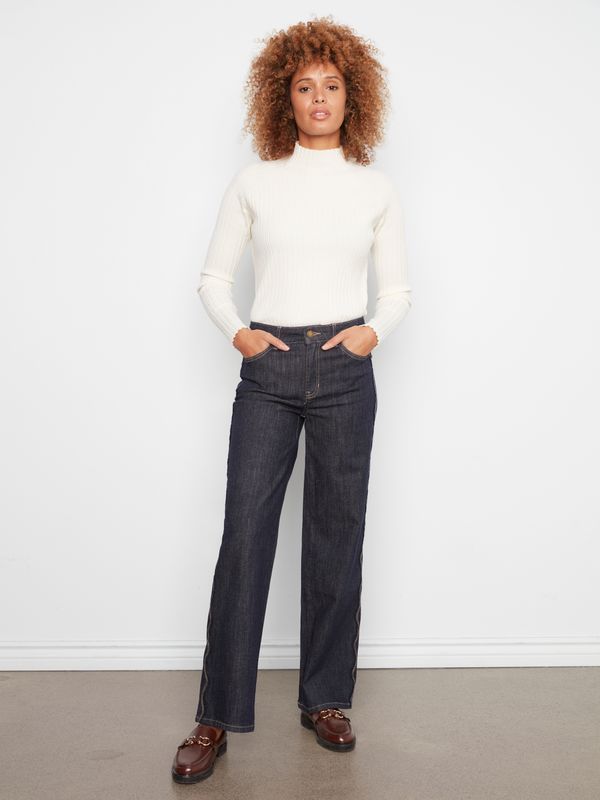C5850-437C Charlie B Straight Leg Pants