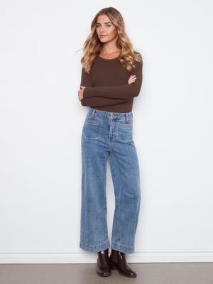 C5538RPR-431A Charlie B Cropped Pant