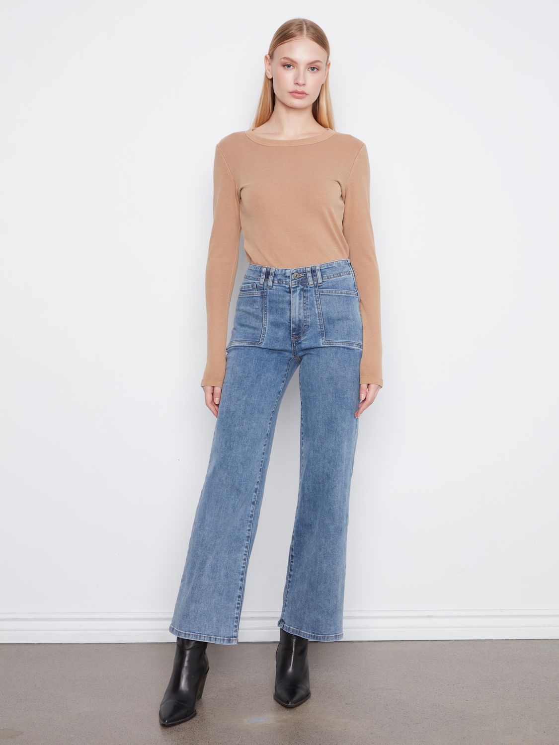 C5790-431A Charlie B Denim Pants