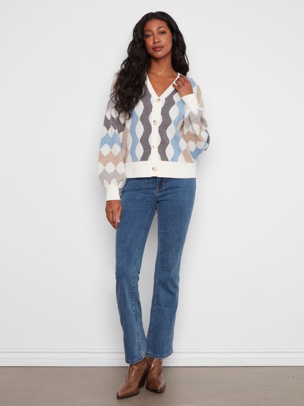 C2091-974A Charlie B Sweater Cardigan