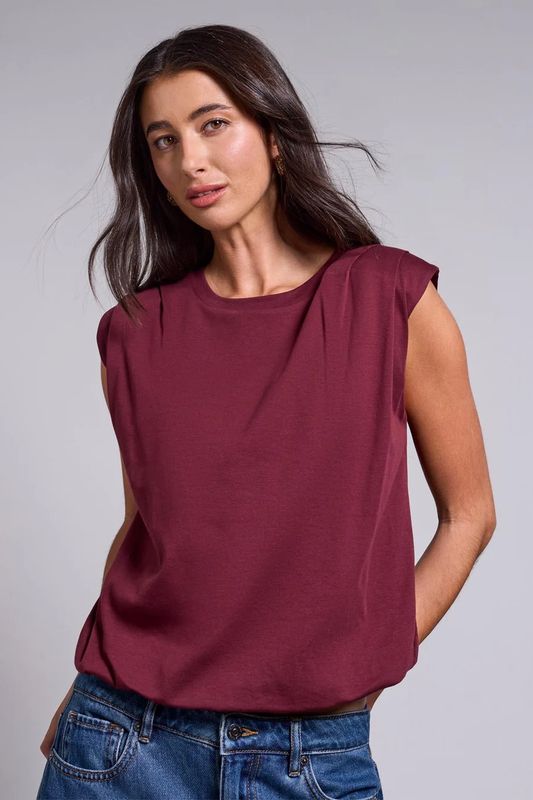 61950 Tribal Padded Shoulder Muscle Tee