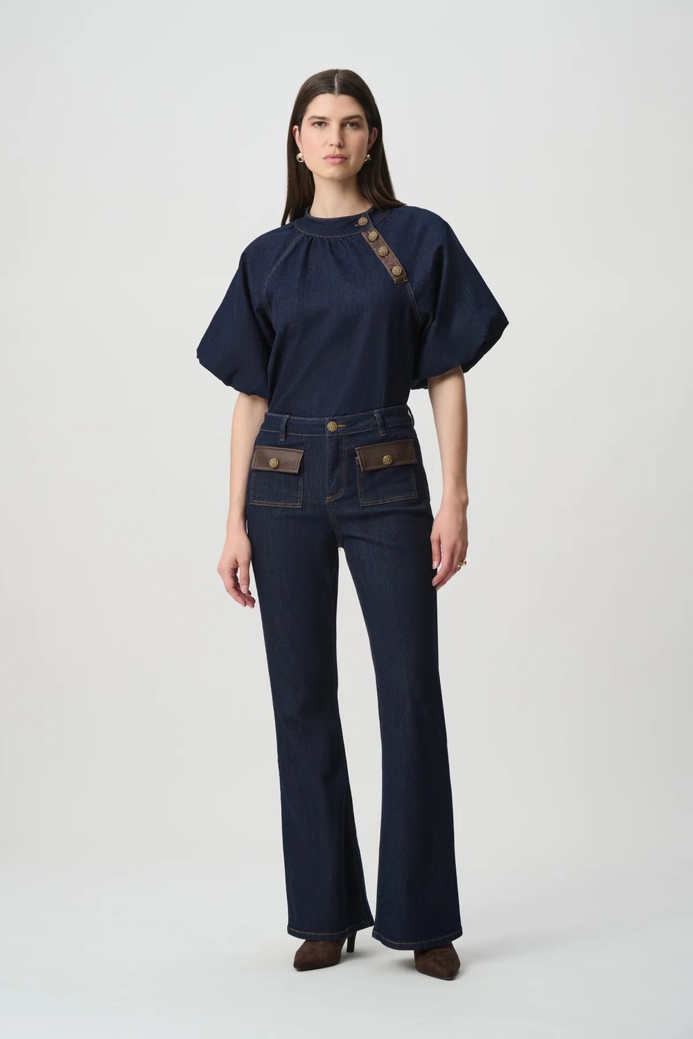 264963 Joseph Ribkoff Flare Jeans