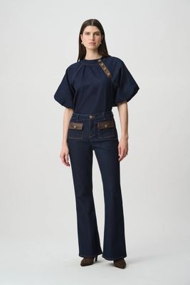 264963 Joseph Ribkoff Flare Jeans