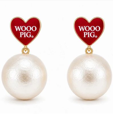 ARK2HPDE Brianna Cannon Arkansas Heart Pearl Earrings