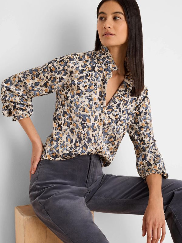 F261636 Nic + Zoe Gilded Flakes Shirt