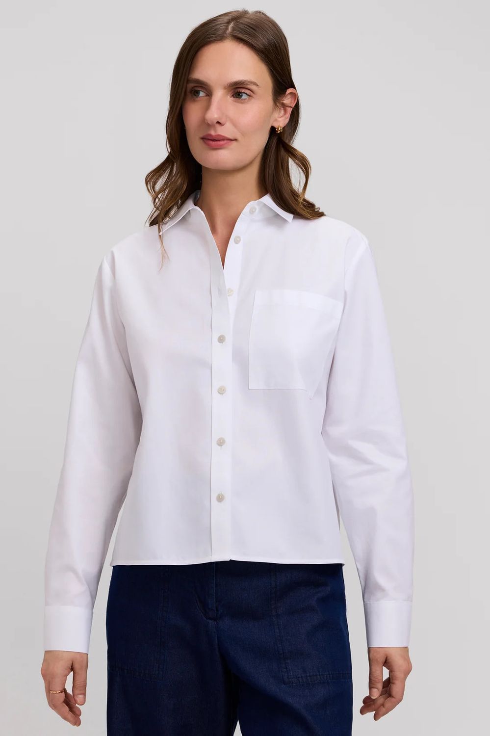205809 Foxcroft Jodie No Iron Shirt