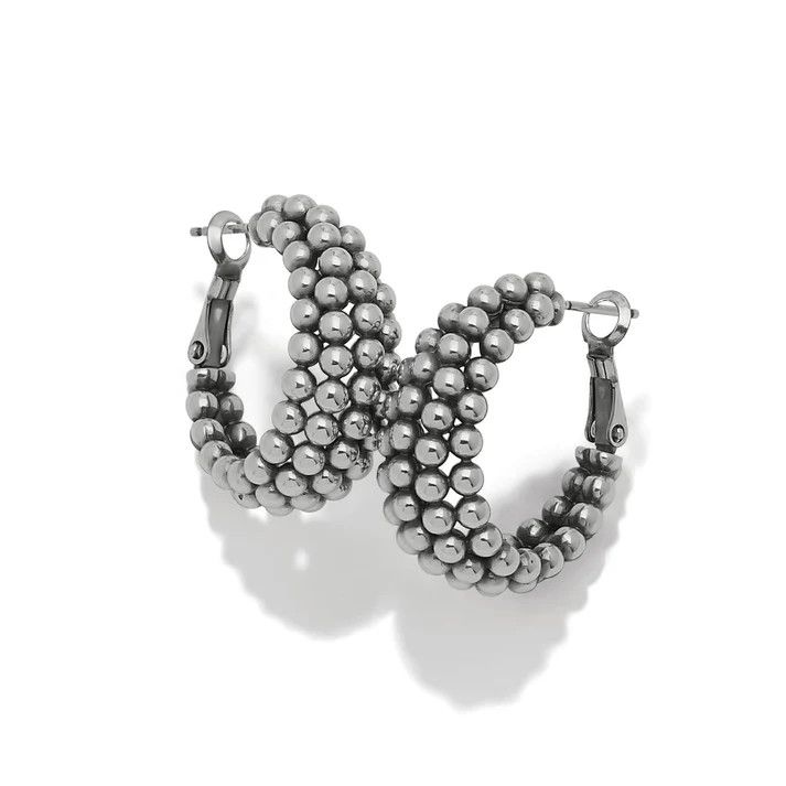 JA0365 Brighton Pretty Tough Blossom Hoop Earrings