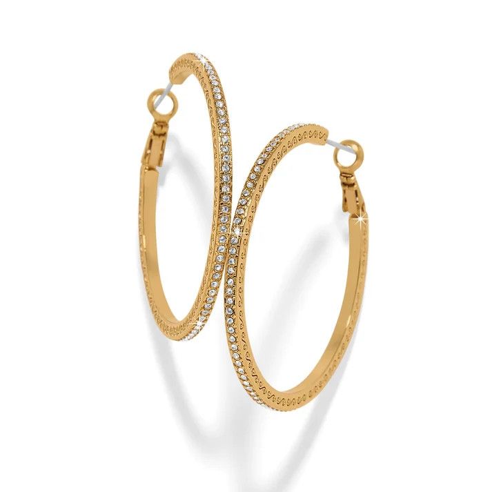 JA0315 Brighton Meridian Thin Large Hoop Earrings