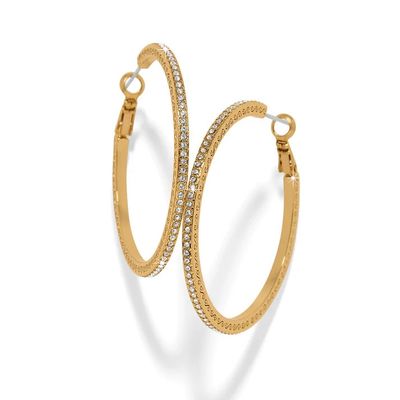 JA0315 Brighton Meridian Thin Large Hoop Earrings