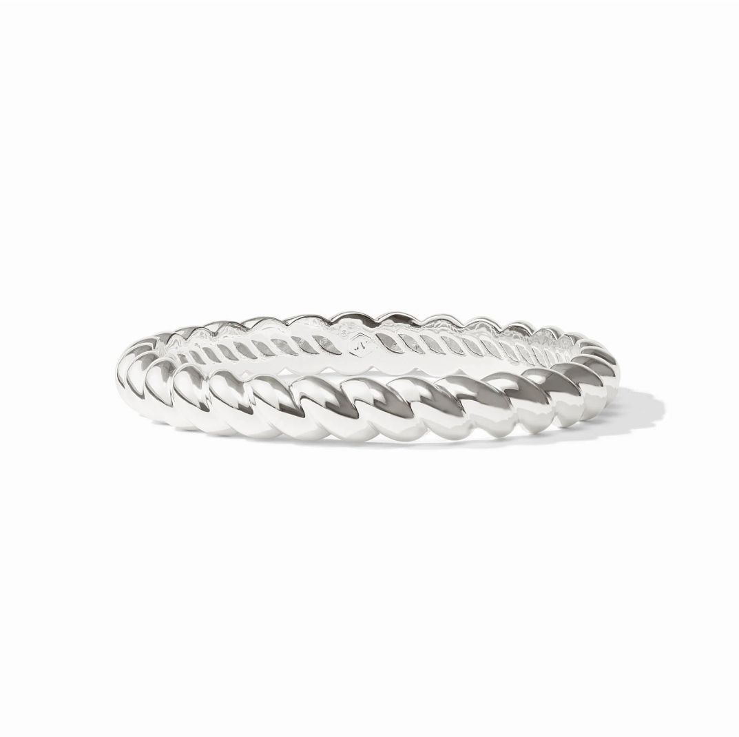 BG367S-M Julie Vos Ravello Silver Bangle