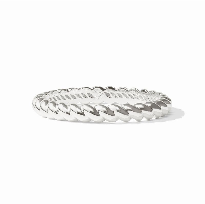 BG367S-M Julie Vos Ravello Silver Bangle