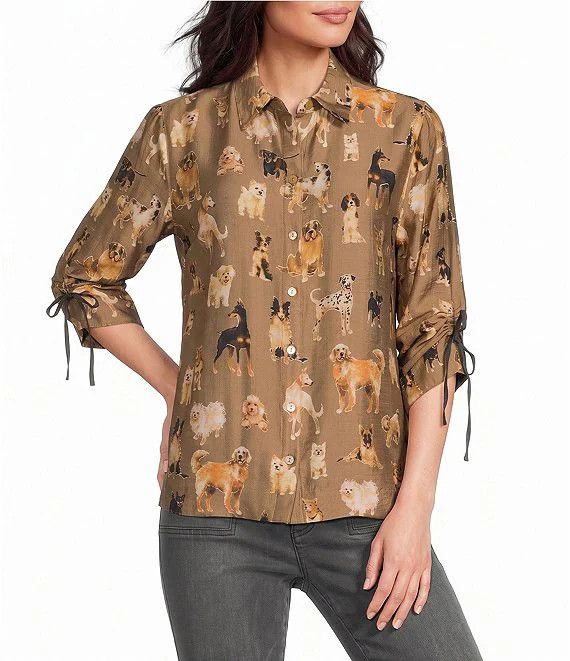 J46532BM John Mark 3/4 Sleeve Shirt