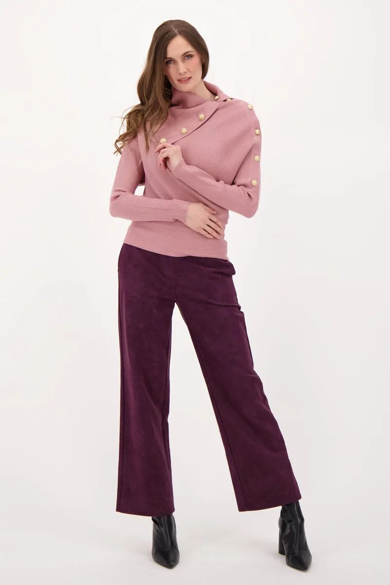 526673 Gabby Isabella Vegan Nubuck Pant