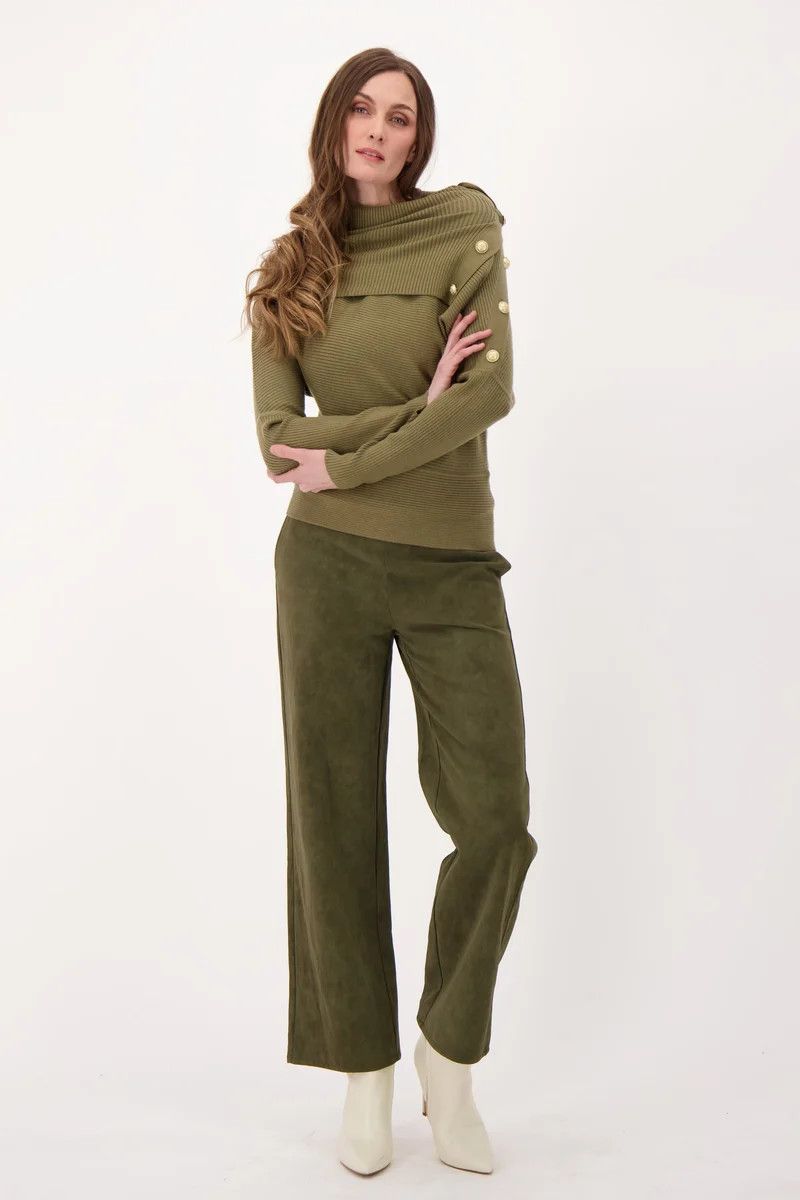 526673 Gabby Isabella Vegan Nubuck Pant