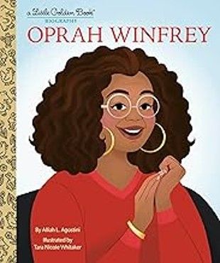 OPRAH  BIOGRAPHY  LITTLE GOLDEN BOOK