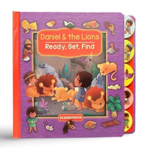 KIDS - DANIEL AND THE LIONS READY, SET, FIND BOOK