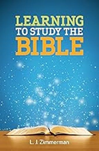 SUNDAY SCHOOL - LEARNING TO STUDY BIBLE LEADER